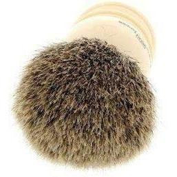 Product image 3 for Edwin Jagger Silver Tip Badger Shaving Brush, Extra Large, Imitation Ivory
