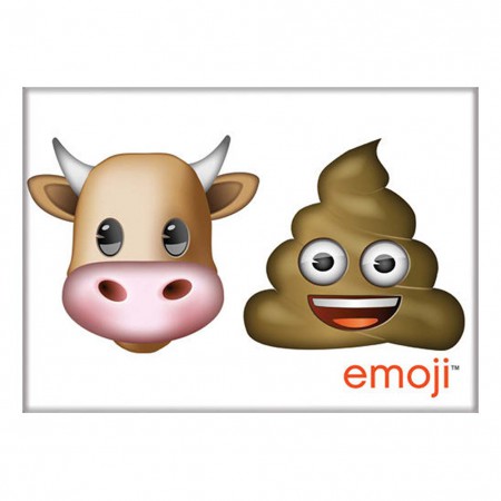 Bull Poop Emoji Magnet