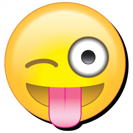 Winking Tongue Emoji Magnet