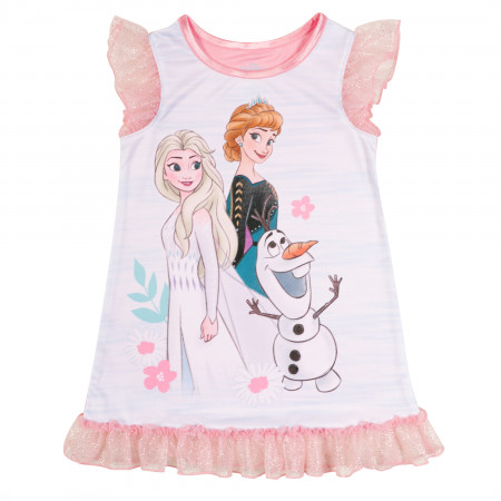 Disney's Frozen Cast Toddler Night Gown Pajamas