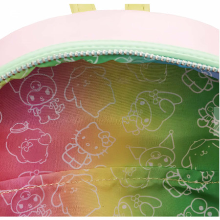Sanrio Hello Kitty & Friends Color Block Mini Backpack