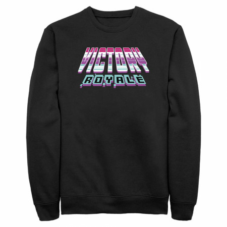Fortnite Victory Royale Pixel Logo Sweatshirt