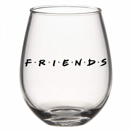 Friends Stemless 20 Oz Wine Glass
