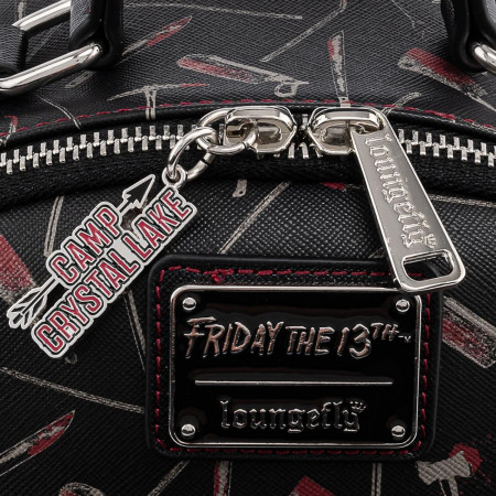Friday The 13th Jason Mask Mini Backpack by Loungefly