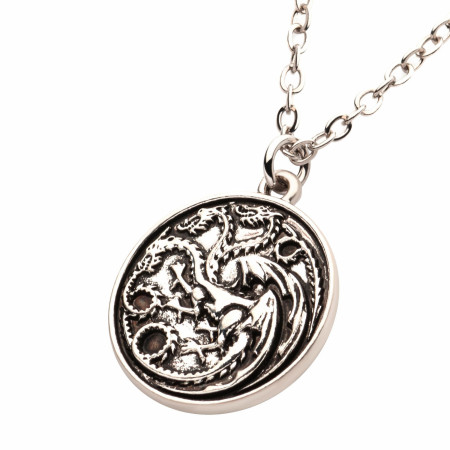 House of The Dragon Targaryen Pendant Necklace