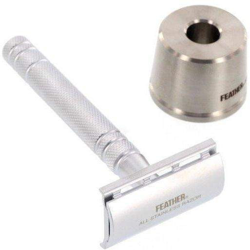 Product image 1 for Feather AS-D2 Stainless Safety Razor with Stand