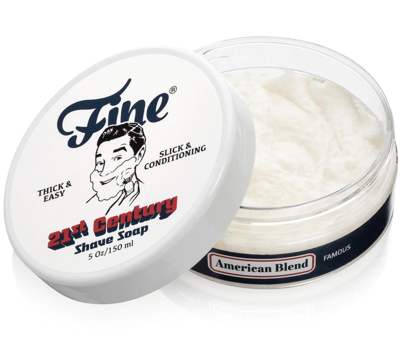 Product image 1 for Fine Classic Shaving Soap in Bowl, American Blend
