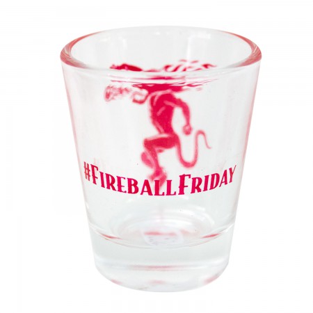 Fireball Cinnamon Whisky Friday Shotglass