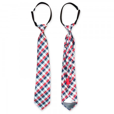 Red And Blue Flask Necktie