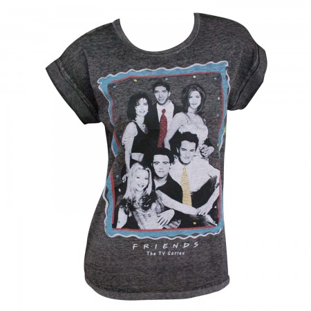 Friends Women's Rolled Sleeves Tshirt