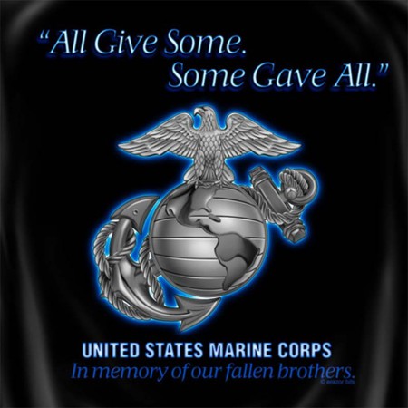 Marine Corps All Gave Some - Some Gave All  T-Shirt