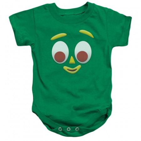 Gumby Face Onesie