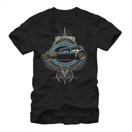 Gas Monkey Garage Kustom Rod Black T-Shirt