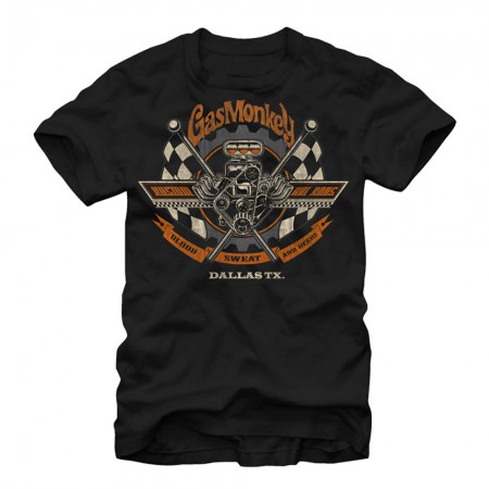 Gas Monkey Garage Texas Made Black T-Shirt