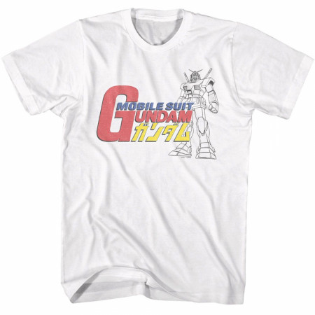 Mobile Suit Gundam Classic Logo T-Shirt