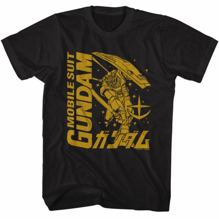 Mobile Suit Gundam Gold T-Shirt