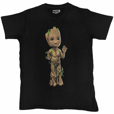 Guardians of The Galaxy Baby Groot Wave T-Shirt