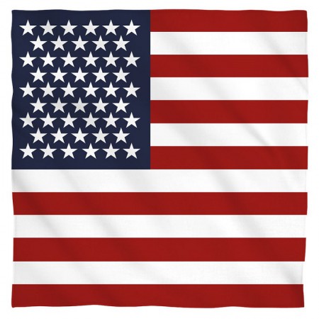 American Flag Patriotic Bandanna