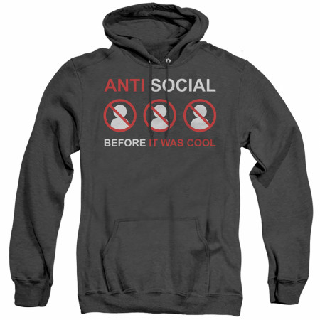 Anti Social B4 It was Cool Social Distancing Hoodie