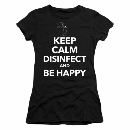 Keep Calm and Disinfect Social Distancing Women's T-Shirt