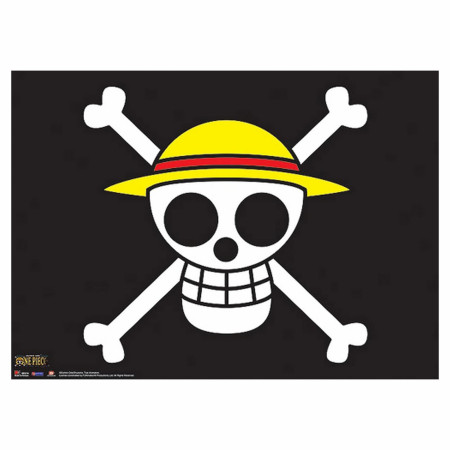 One Piece Straw Hat Pirates Flag Wall Scroll