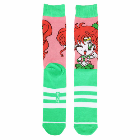 Sailor Moon Chibi Sailor Scouts 5-Pair Pack of Crew Socks
