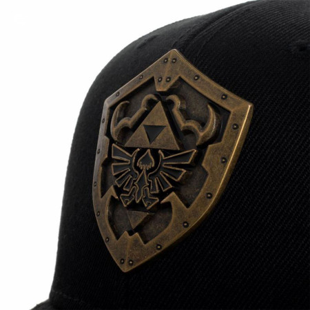 The Legend of Zelda Hylian Shield Metal Badge Hat