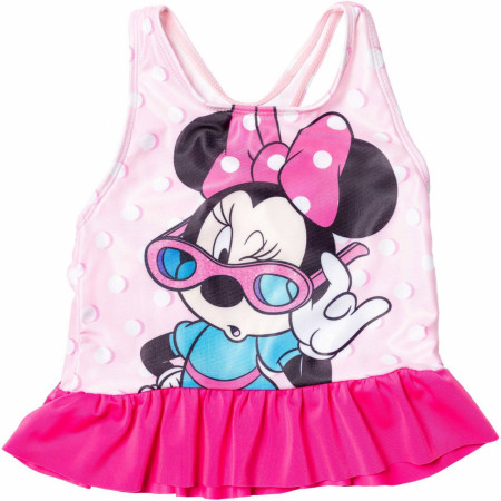 Disney Minnie Mouse Shade Pink Polka Dots Toddler Tankini Swimsuit Set