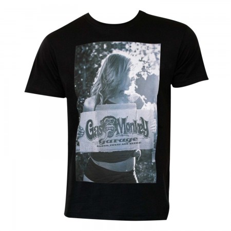 Gas Monkey Garage Men's Black Portrait T-Shirt