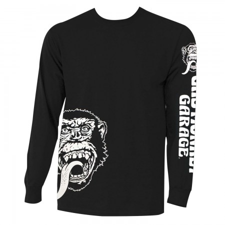 Gas Monkey Men's Black Long Sleeve Logo T-Shirt