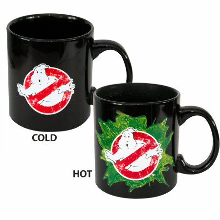 Ghostbusters Black Color Changing Mug