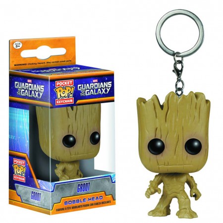 Guardians Of The Galaxy Groot Funko Pop Keychain