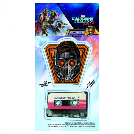 Guardians Of The Galaxy Car Window Star Lord & Mixtape Decal