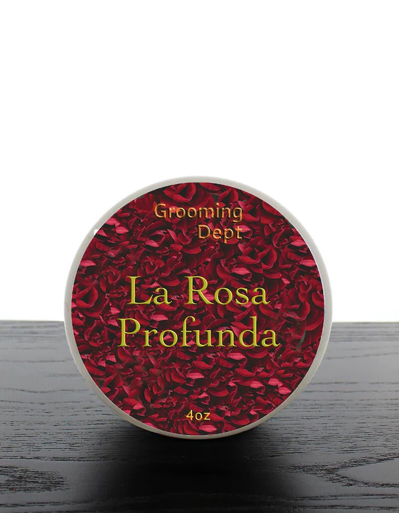Product image 0 for Grooming Dept Shaving Soap, La Rosa Profunda