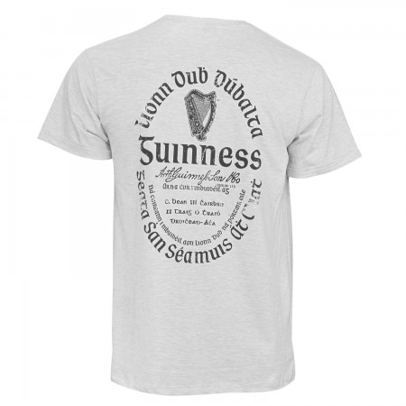 Guinness Light Gaelic Label Tee Shirt