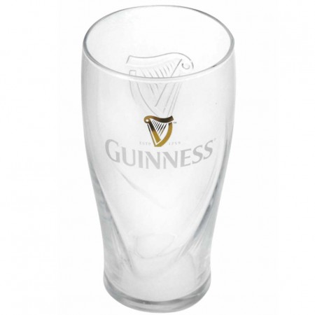 Guinness Beer Drinking Gravity Pint Glass