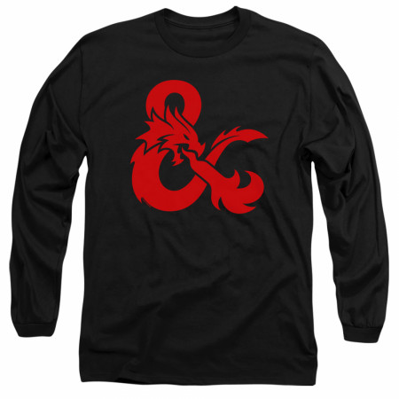 Dungeons & Dragons Ampersand Logo Long Sleeve Shirt