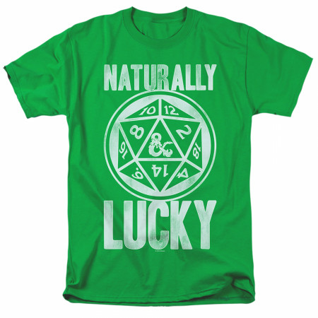 Dungeons & Dragons Naturally Lucky D20 T-Shirt