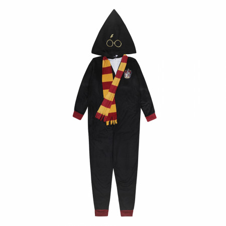 Harry Potter Winter at Hogwarts Hooded Union Suit