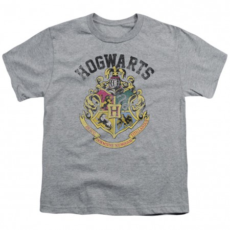 Harry Potter Hogwarts Crest Tie Youth Tshirt