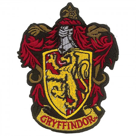 Harry Potter Gryffindor School Insignia Iron On Patch