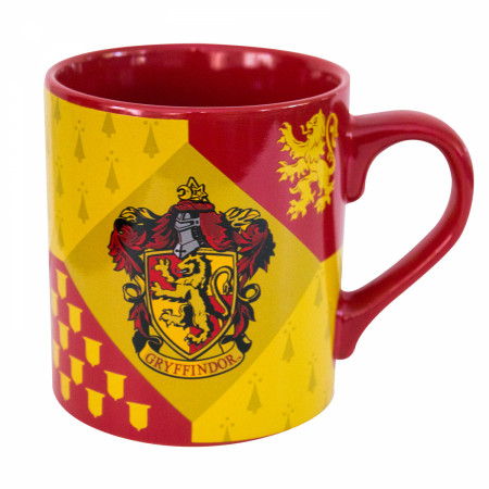 Harry Potter Red & Yellow Gryffindor Mug