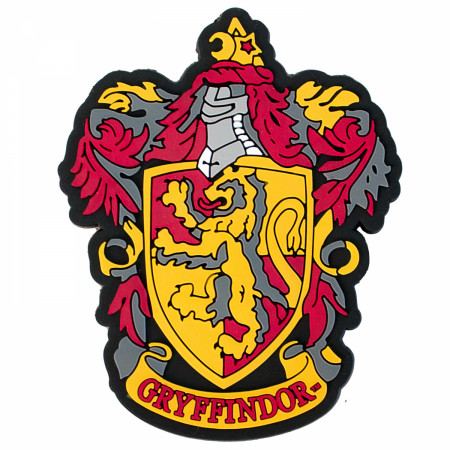 Harry Potter Rubber Gryffindor Magnet