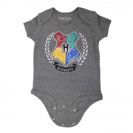 Harry Potter Snap Infant Bodysuit Hogwarts Onesie