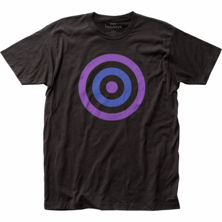 Marvel Studios Hawkeye Series Bullseye Symbol Black T-Shirt