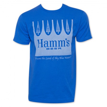 Hamm's Beer Blue Crown T-Shirt