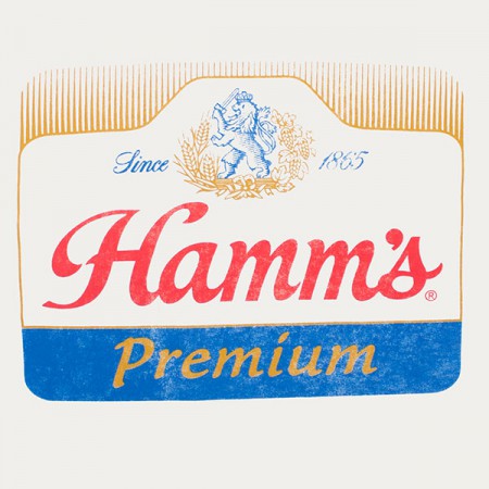 Hamm's Premium Beer Ringer Shirt - White