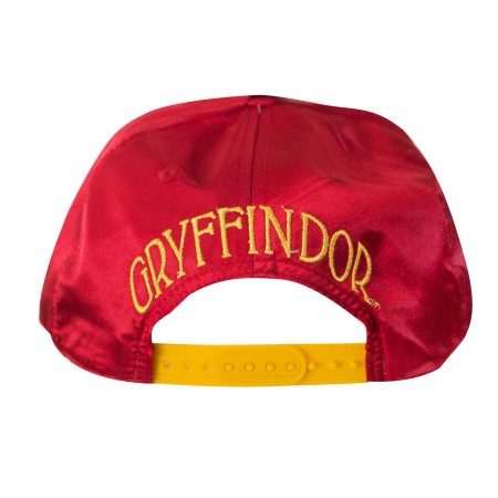 Harry Potter Gryffindor Satin Snapback Hat