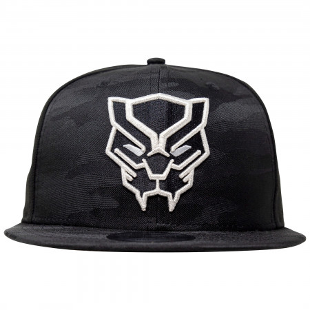 Black Panther Tonal Camo New Era 9Fifty Adjustable Hat