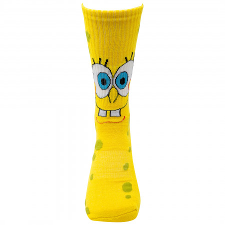 SpongeBob SquarePants and Squidward 2-Pair Pack Character Socks